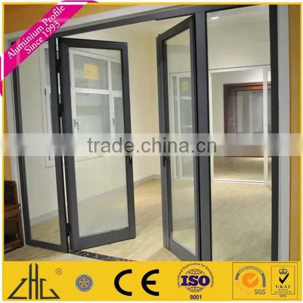 ZHL zhonglian aluminium factory cheap price aluminium folding doors