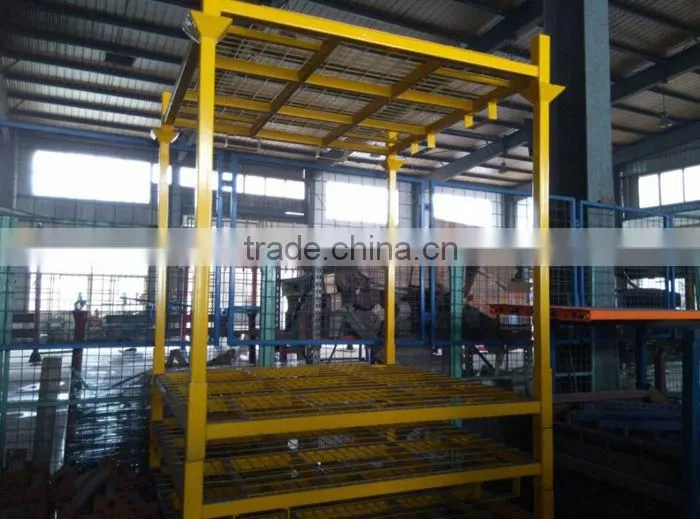 ISO certification removable metal stacking tire storage rack