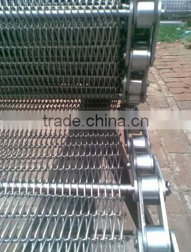 Stainless steel wire conveyor belts