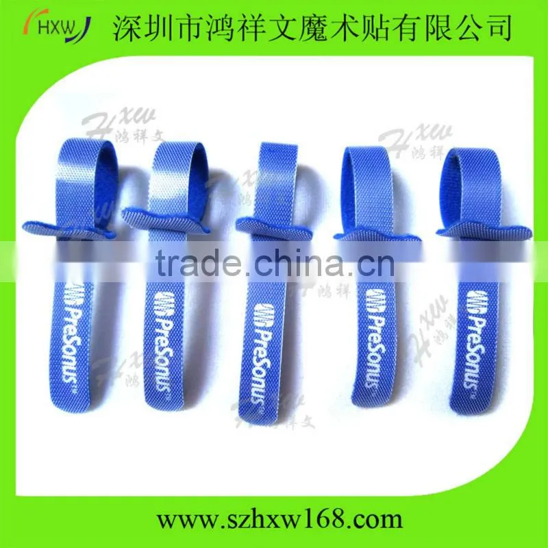 Reusable self-gripping hook loop cable identifier perfect for cable management