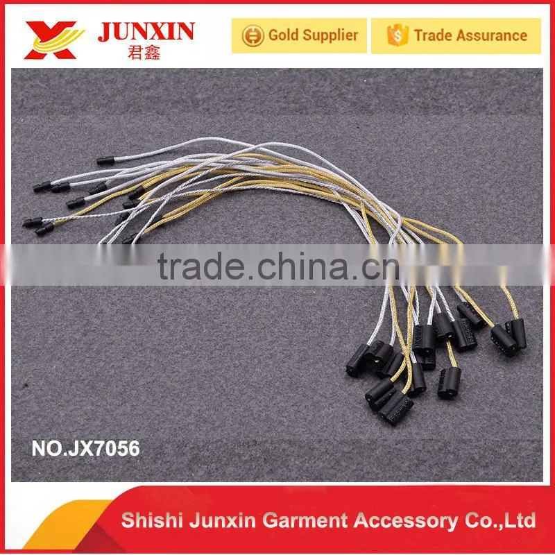 Wholesale Plastic Tag Fastener With String/Plastic Garment Seal Tag