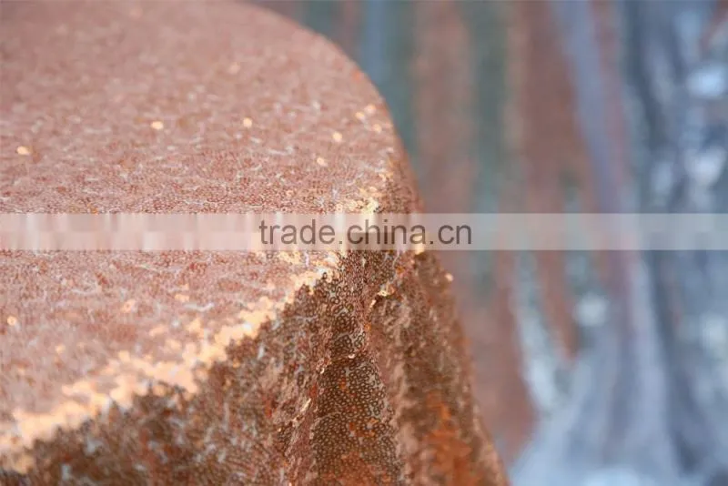 3MM Sequin Fabric Square Table Overlay