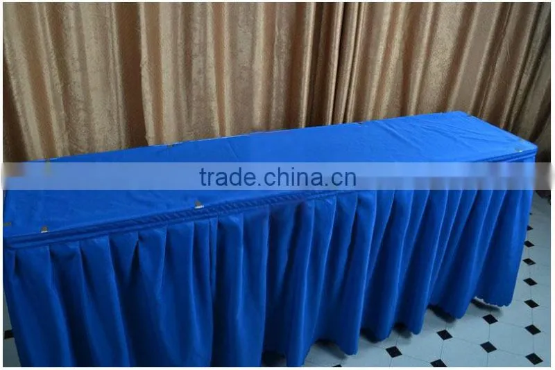 Popular Polyester Materials In Table Skirting