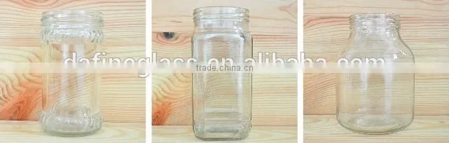 250ml beverage bottle with metal lug cap glass water bottle