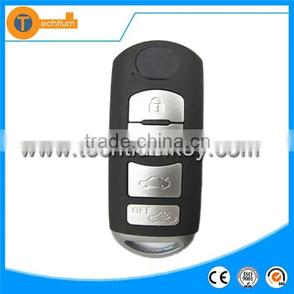 High quality 4 button smart key shell fob cover with best price for mazda