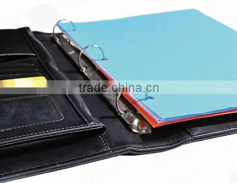 popular a4 conference file folder/leather file folder