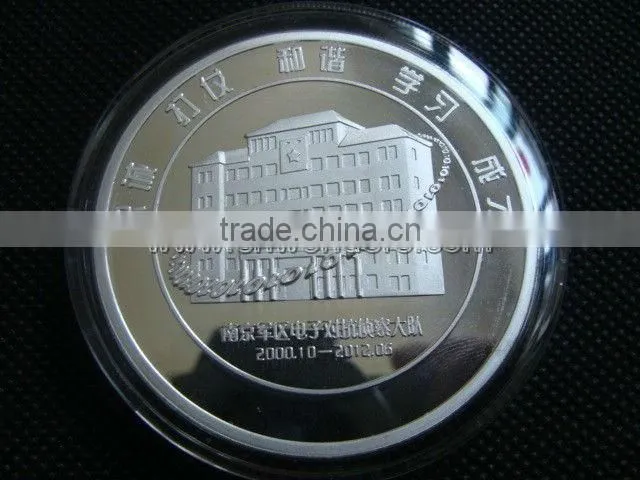 Customzied 3D effect 999 silver coin