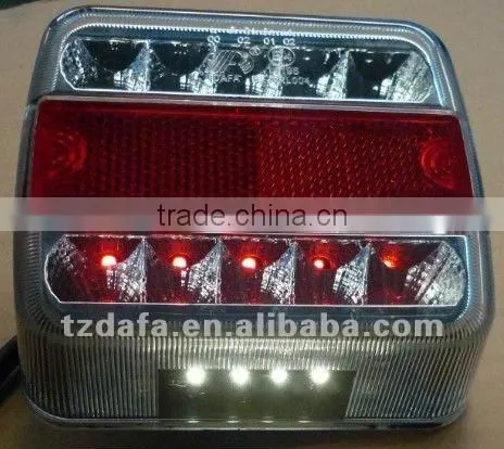 12v E-MARK Spuare LED Trailer light