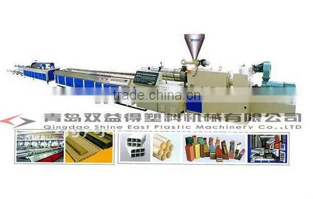 Wood Plastic composite Machine / wood profile making machine