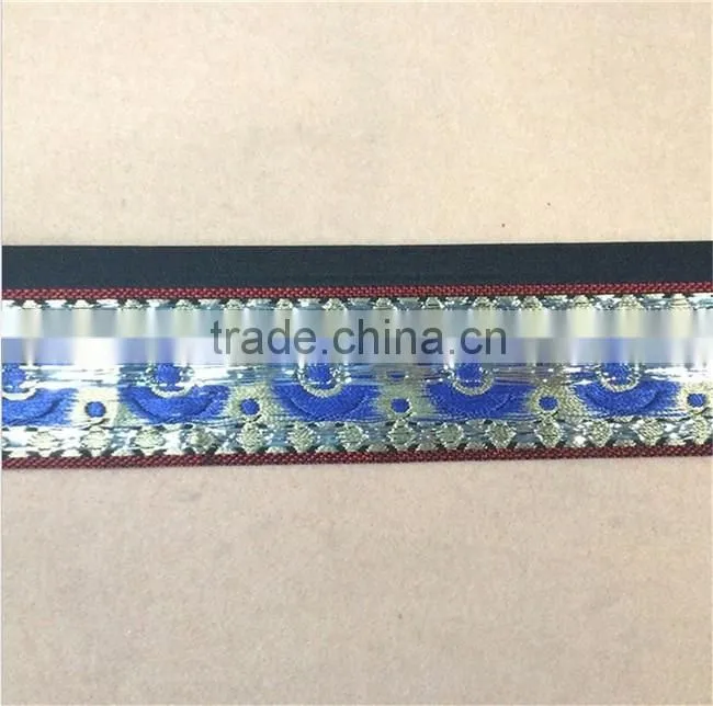 Custom Indian Embroidered Ribbon For Clothing