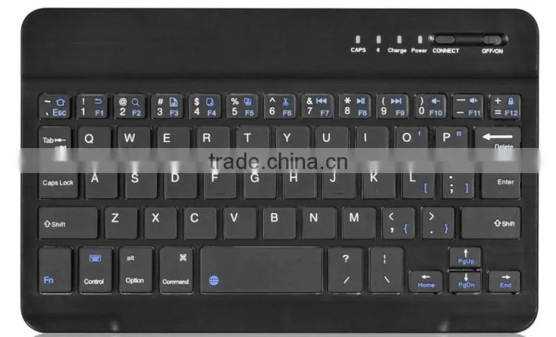 7 -10.1 inch Bluetooth keyboard case with IOS + Android + Window systems
