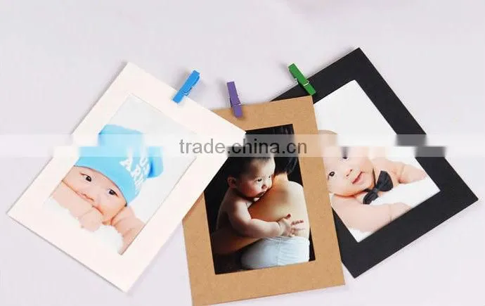 Decorative and Flexible Paper Fridge Magnetic photo frame