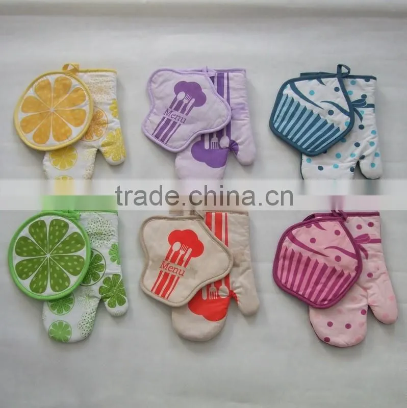 chef cap shaped pot holder funny kitchen set cook design pot holder and glove set