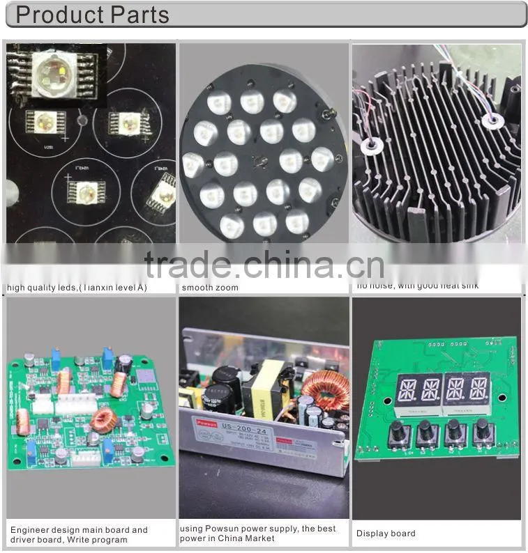 2015 HOT 6in1 18pcs led par light DJ disco equipment light bars