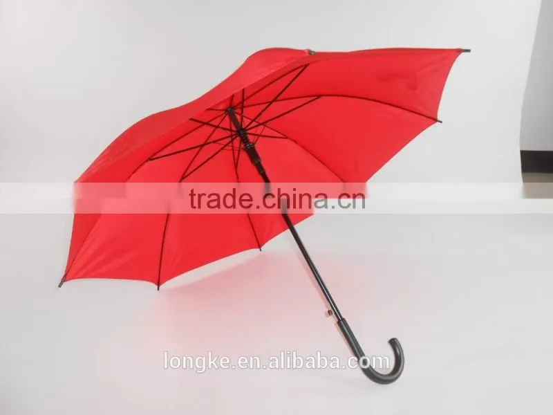 wooden pole umbrella red umbrella with wood handle