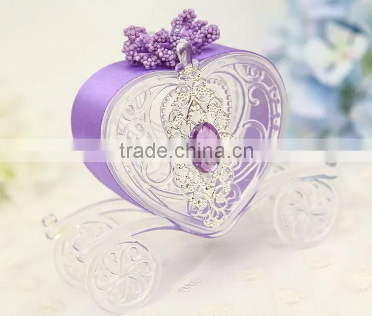 Clear wedding favour boxes plastic favour boxes Wedding Favour Box