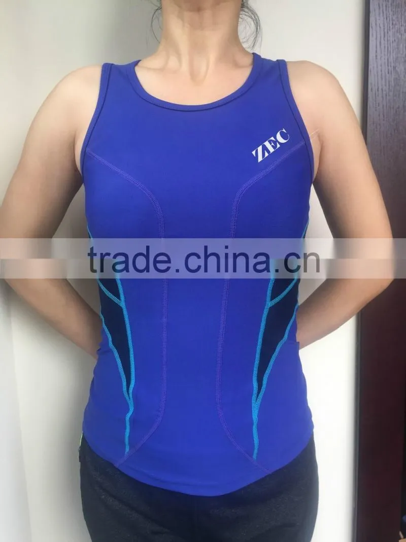 2016 OEM 4 needles flatlock stitching Compression running wear shorts