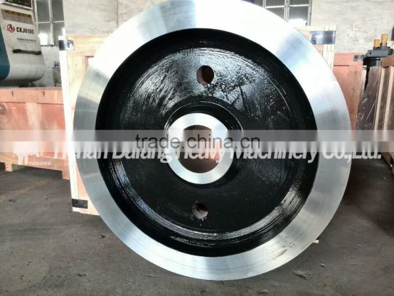 Hot Sale Steel Crane Trolley Wheel in Casting and Forging