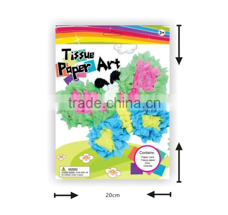 Handmade craft, Butterfly Gift Tissue paper Art-Color Tissue Paper