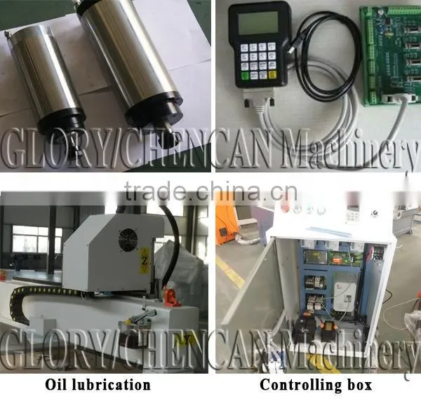 CHENCAN Four Spindles CNC Router for Wood/PVC/Acrylic/Soft Metal