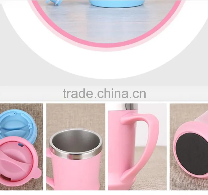 stainless steel double wall coffee mug
