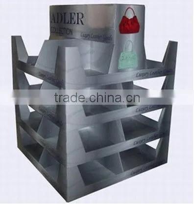 AEP promotional laundry detergent paper display shelf