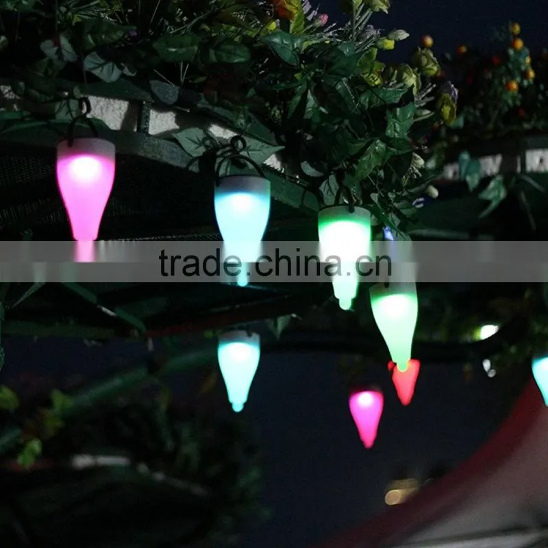 Solar Light, 7-Color Changing, Garden Solar Light Decorative Lights 3 Modes for Different Scenes Garden,Path