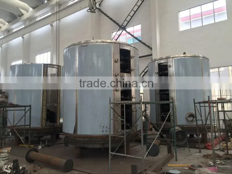 Helix vibrating dryer for monocalcium phosphate