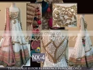 Jaunty Hot Pink Georgette Designer Lehenga Choli/Shop Latest Lehenga Style Sarees