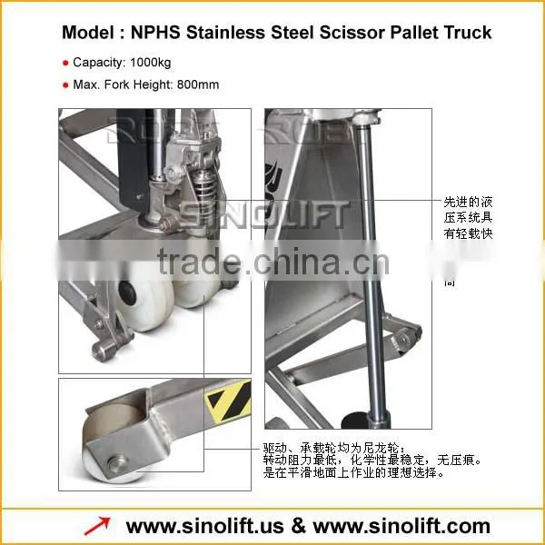 NPHS Series Electric High Lift Pallet Truck with Cheap Price