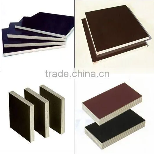black/brown film faced plywood 12,15,18mm from Shandong China
