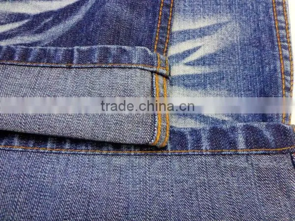 2016 cotton/polyester jeans fabric rolling packing standard