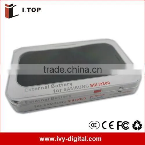 For Samsung Galaxy S3 i9300 Power Pack Case 2200mAh