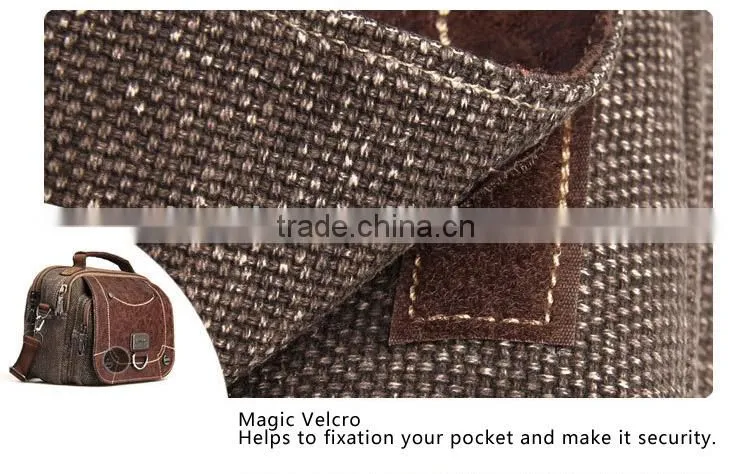 Old Fashion Canvas Waist Bag Fanny Pack Small Messenger Bag Waist Belt Bag Waist Pack Running Waist Bag