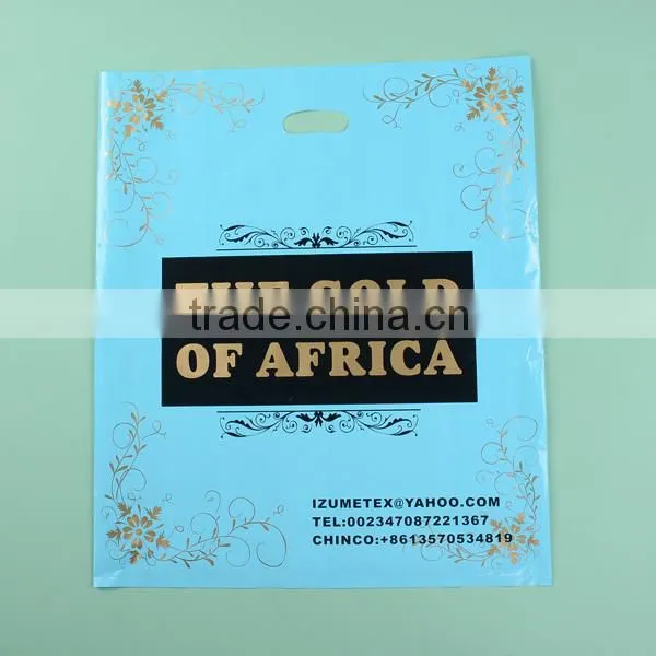 good quantity /plastic die cut bag with low price