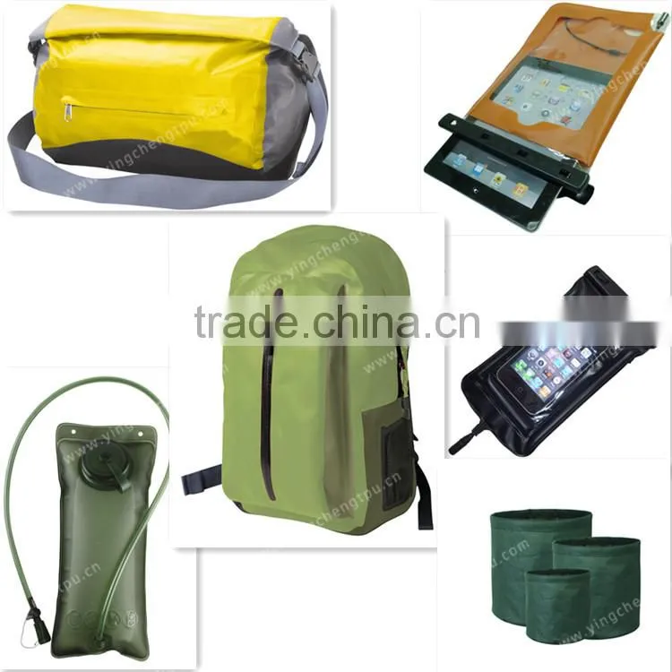 Eco-friendly TPU 420D Nylon Ripstop Fabric for Outdoor Waterproof Bags