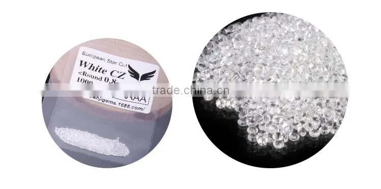 Synthetic Diamond American Diamond Gemstone Jewelry