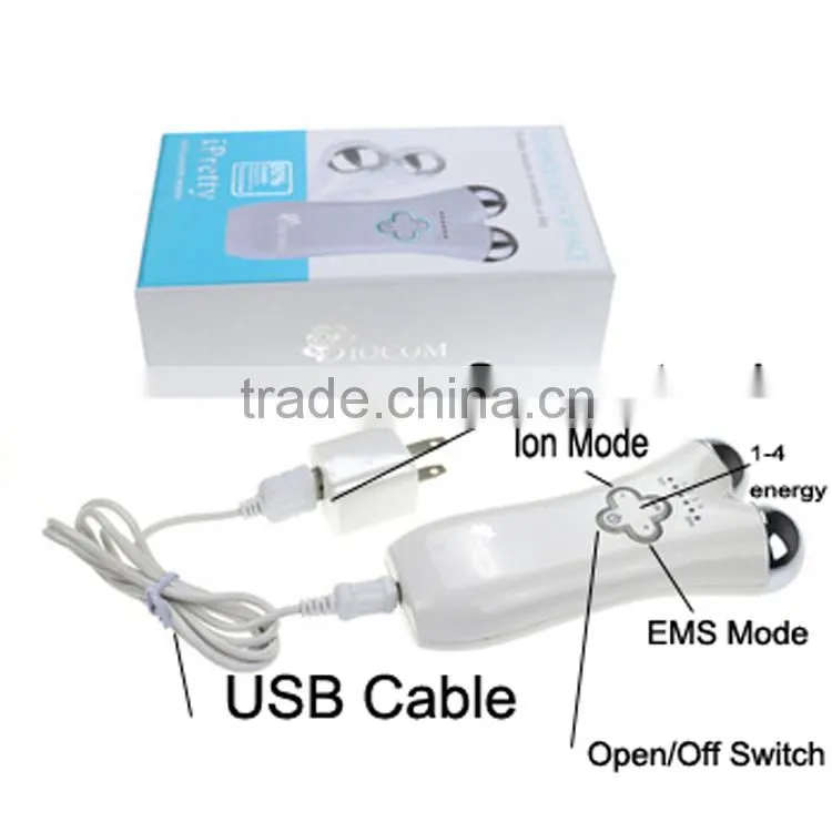 oem odm best lon mini lon EMS facial device with USB Charging for Skin tightening
