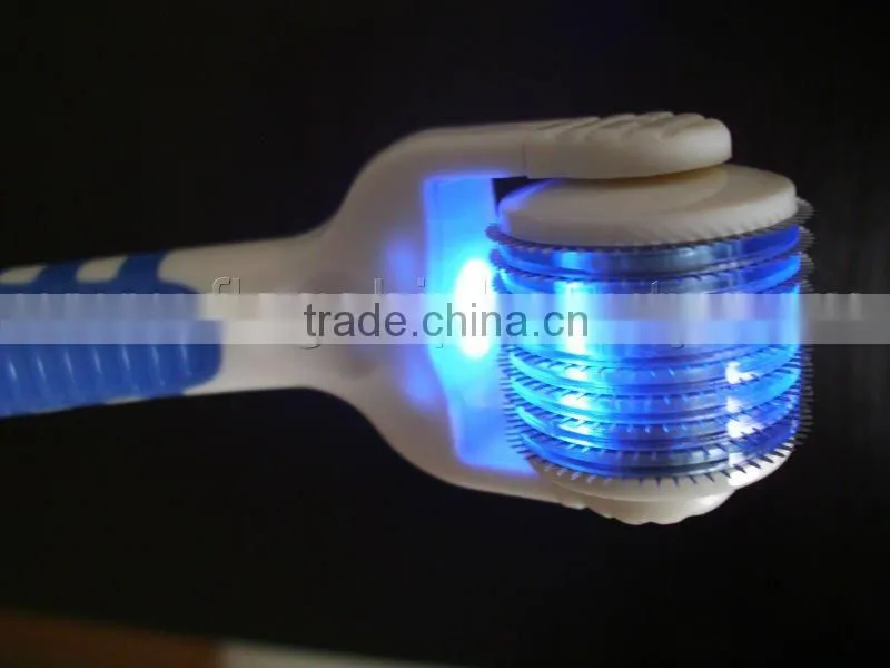led light photon skin rejuvenation therapy derma roller