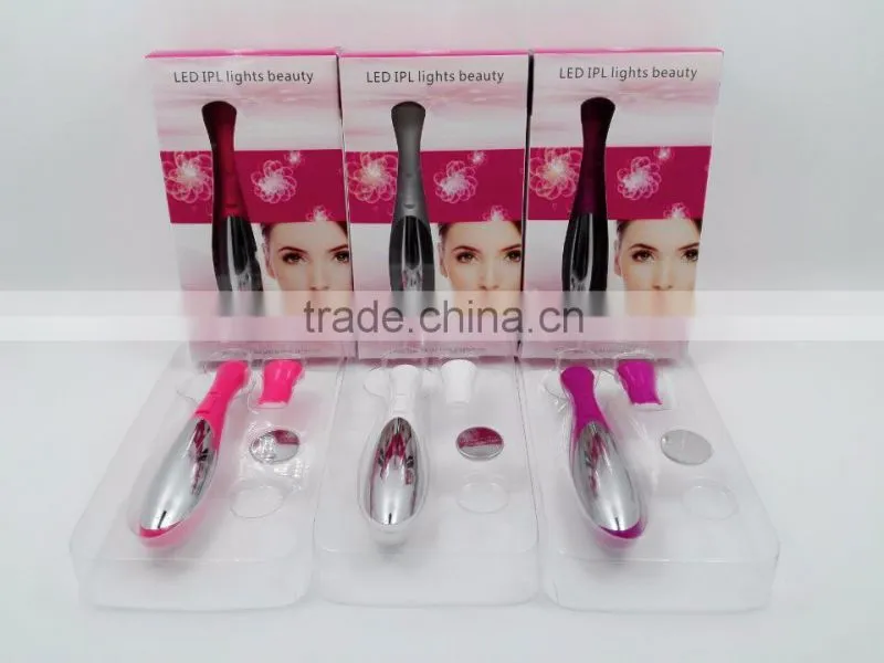 LED IPL Pen For Whiten and remove wrinkle,led skin whitening pen,Portable Facial Massager