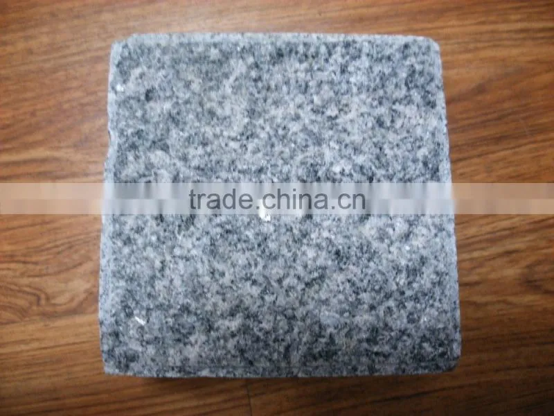 Granite Paving Stone,10x10 Grey Granite Cube Stone,Cobble Stone