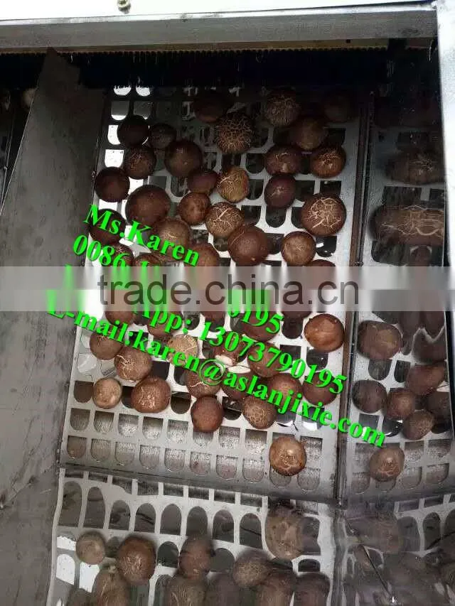 Mushroom leg and cap separator machine / Mushroom stem removal machine