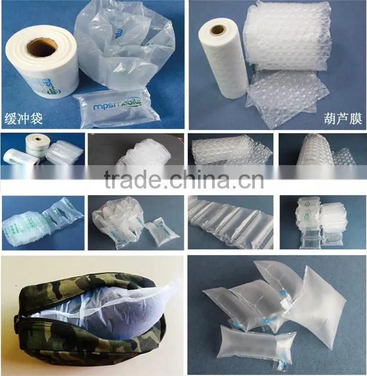 stable performance air cushion bubble making machine for shipping express