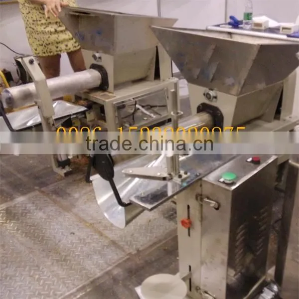 mushroom plastic bagging machine with high capacity