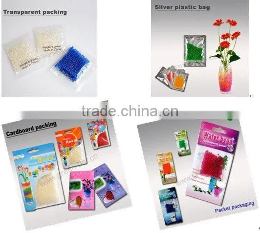 Shenzhen hydrogel beads for better decoration