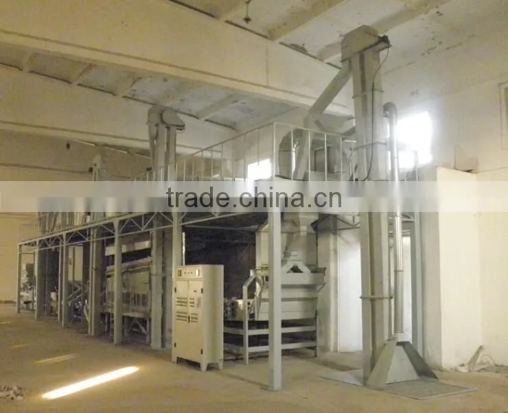 maize corn processing line