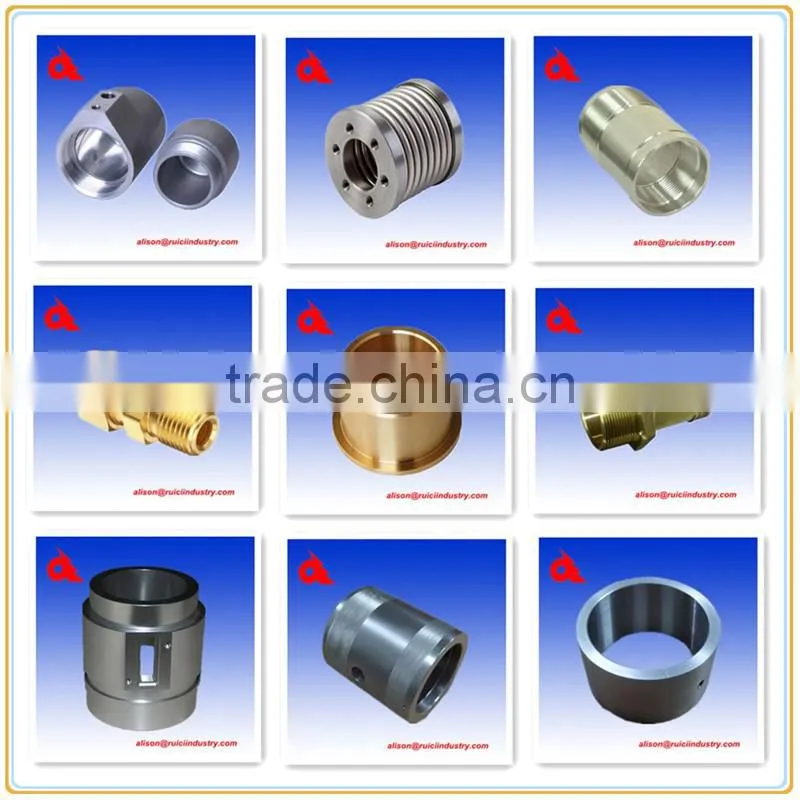 Stainless steel pipe fitting for textile machine