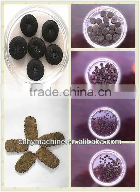Sea Cucumber feed pellet extruding machine hot sale all over the world