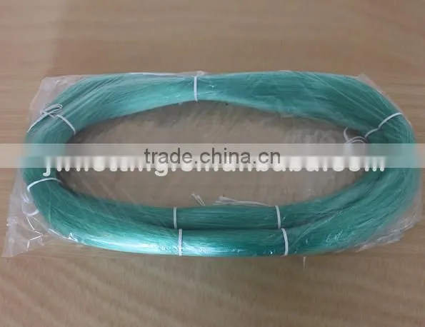 nylon fish line blue by hand