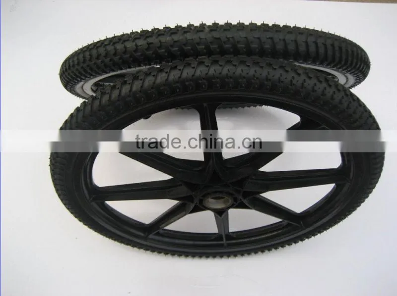 20 inch plastic wheels (20x1.75, 20x2.125)